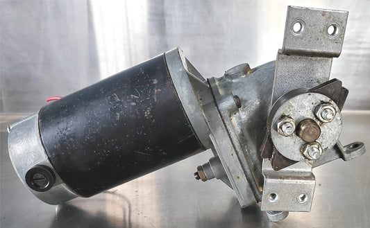 VON WEISE 90 Volt RIGHT ANGLE GEAR DC MOTOR 167:1RATIO 1/12HP .78AMP FREE SHIP