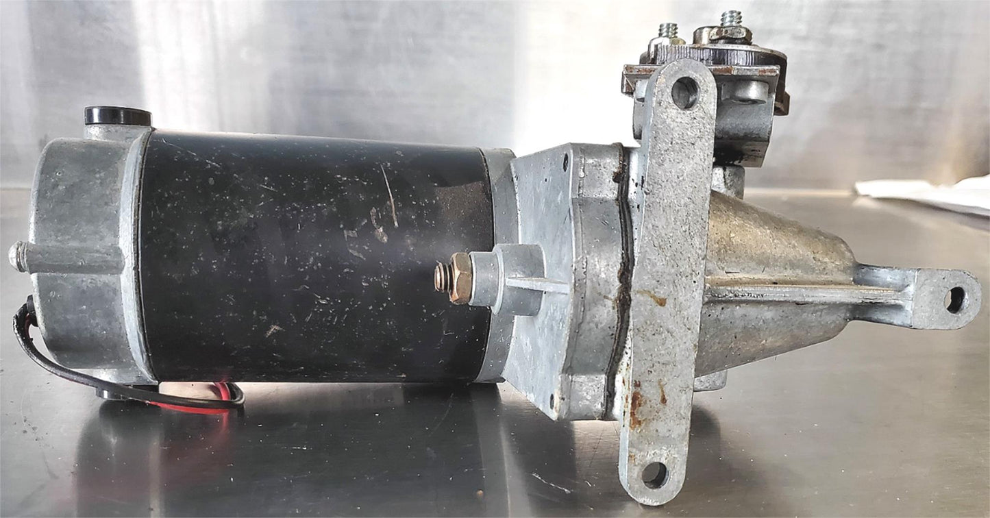 VON WEISE 90 Volt RIGHT ANGLE GEAR DC MOTOR 167:1RATIO 1/12HP .78AMP FREE SHIP