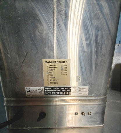 HYDROCOLLATOR E-1 HOT PACK HEATER 100%GUARANTEEDWORKING  90DAYWARRANTY FREE SHIP