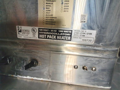 HYDROCOLLATOR E-1 HOT PACK HEATER 100%GUARANTEEDWORKING  90DAYWARRANTY FREE SHIP