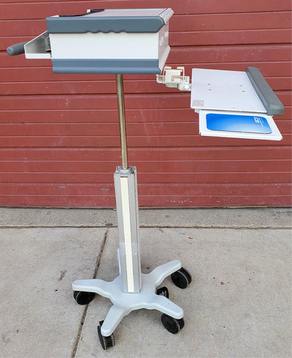 GCX INSTRUMENT VHRS VARIABLE HEIGHT ROLL STAND MEDICAL CART WORKSTATION FREESHIP