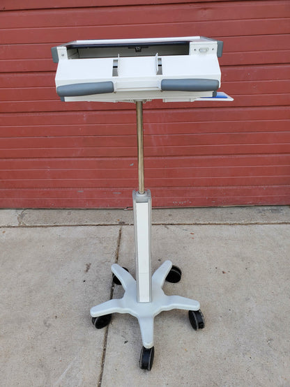 GCX INSTRUMENT VHRS VARIABLE HEIGHT ROLL STAND MEDICAL CART WORKSTATION FREESHIP