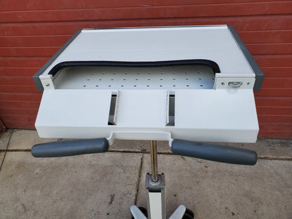 GCX INSTRUMENT VHRS VARIABLE HEIGHT ROLL STAND MEDICAL CART WORKSTATION FREESHIP