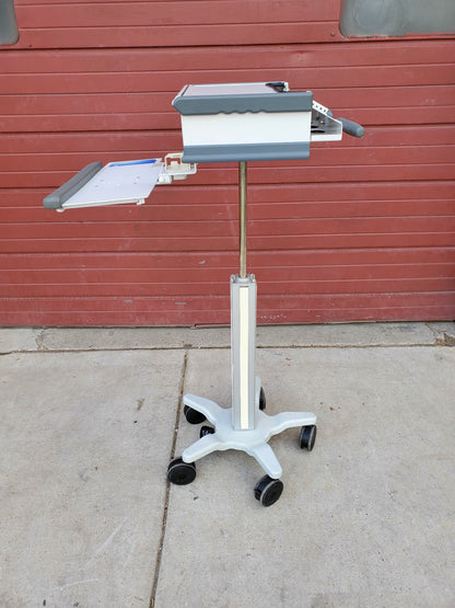 GCX INSTRUMENT VHRS VARIABLE HEIGHT ROLL STAND MEDICAL CART WORKSTATION FREESHIP
