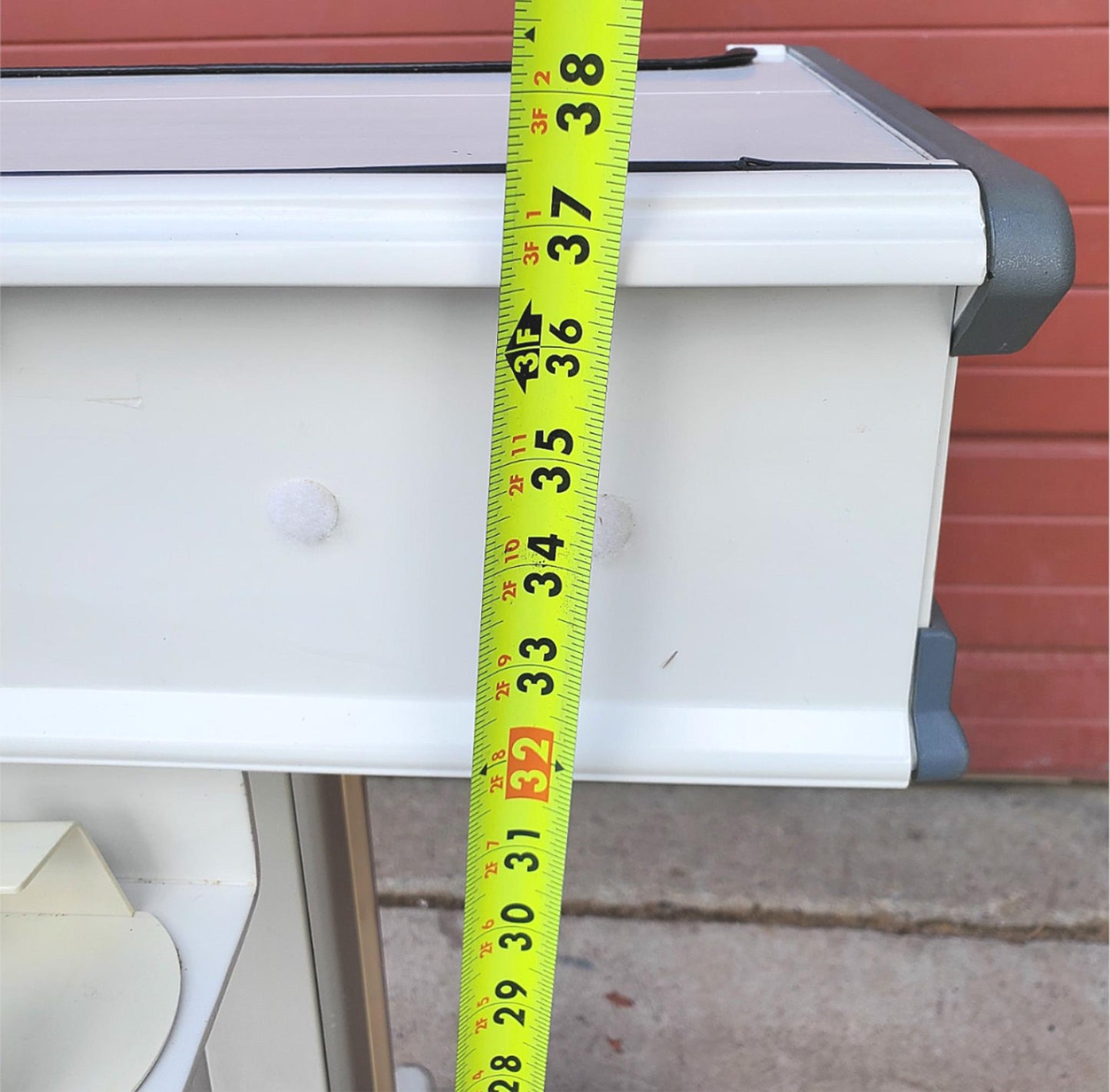 GCX INSTRUMENT VHRS VARIABLE HEIGHT ROLL STAND MEDICAL CART WORKSTATION FREESHIP