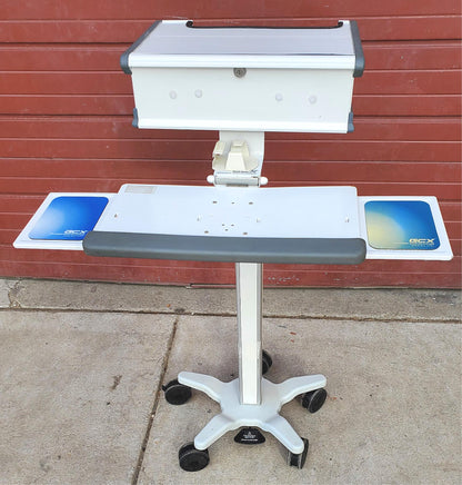 GCX INSTRUMENT VHRS VARIABLE HEIGHT ROLL STAND MEDICAL CART WORKSTATION FREESHIP