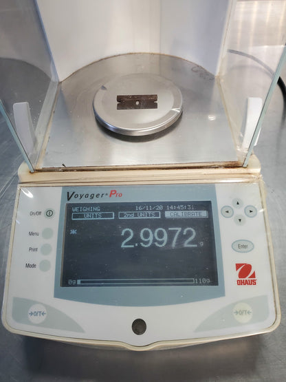 OHAUS Model VP114CN VOYAGER PRO BALANCE 410 g x 0.001 g WATCH VIDEO FREE SHIP