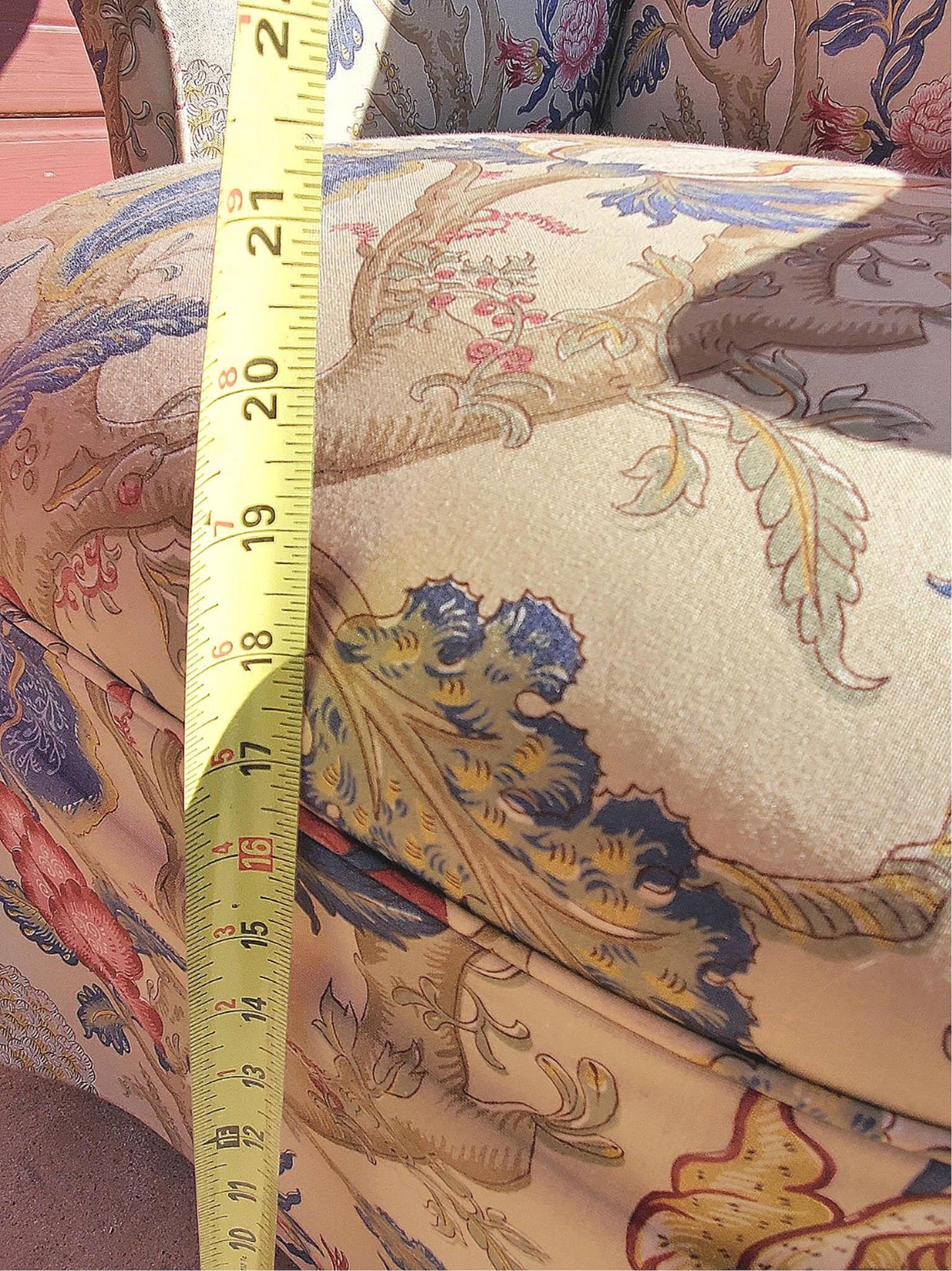 HIGH END SET OF 4 PROFESSIONALLY UPHOLSTERED ARMCHAIRS with CASTERS FREESHIPPING