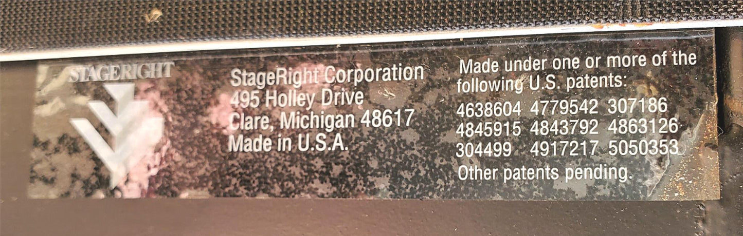 96"Long x 48"Wide SLANTED PORTABLE STAGE PLATFORM RISER 24"Highx 16"Low FREESHIP