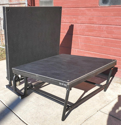 96"Long x 48"Wide SLANTED PORTABLE STAGE PLATFORM RISER 24"High x16"Low FREESHIP