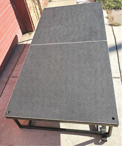 96"Long x 48"Wide SLANTED PORTABLE STAGE PLATFORM RISER 24"High x16"Low FREESHIP