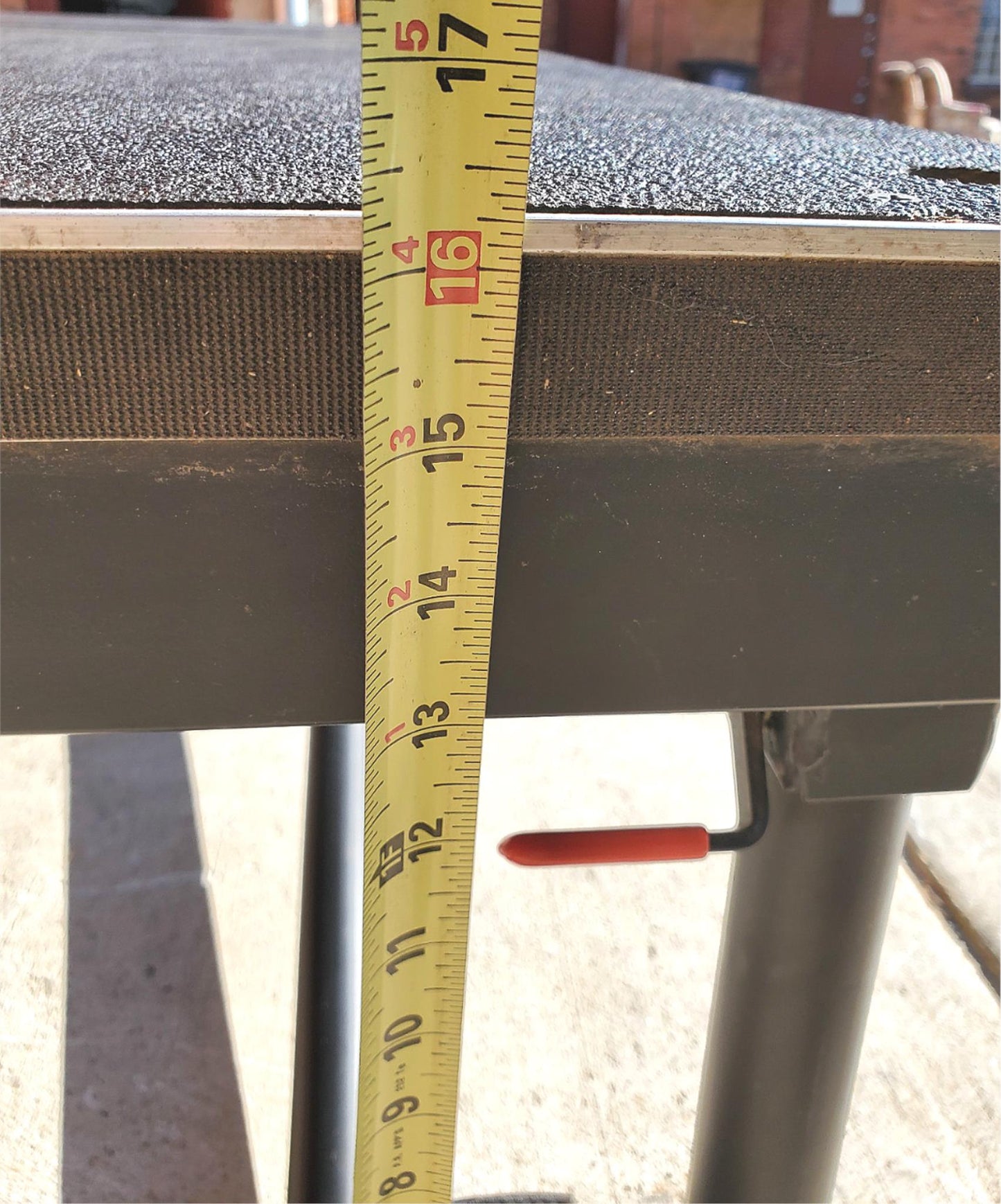 96"Long x 48"Wide SLANTED PORTABLE STAGE PLATFORM RISER 24"Highx 16"Low FREESHIP