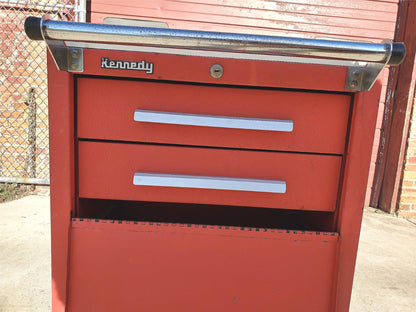 KENNEDY VERSA TOOL CART 20"Widex48"Long 7DRAWERS PLUS EXTRA BOX & SPACE FREESHIP
