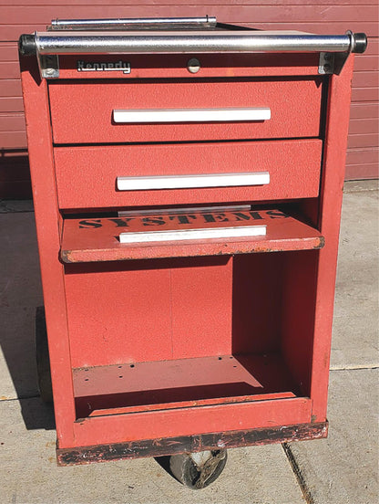 KENNEDY VERSA TOOL CART 20"Widex48"Long 7DRAWERS PLUS EXTRA BOX & SPACE FREESHIP