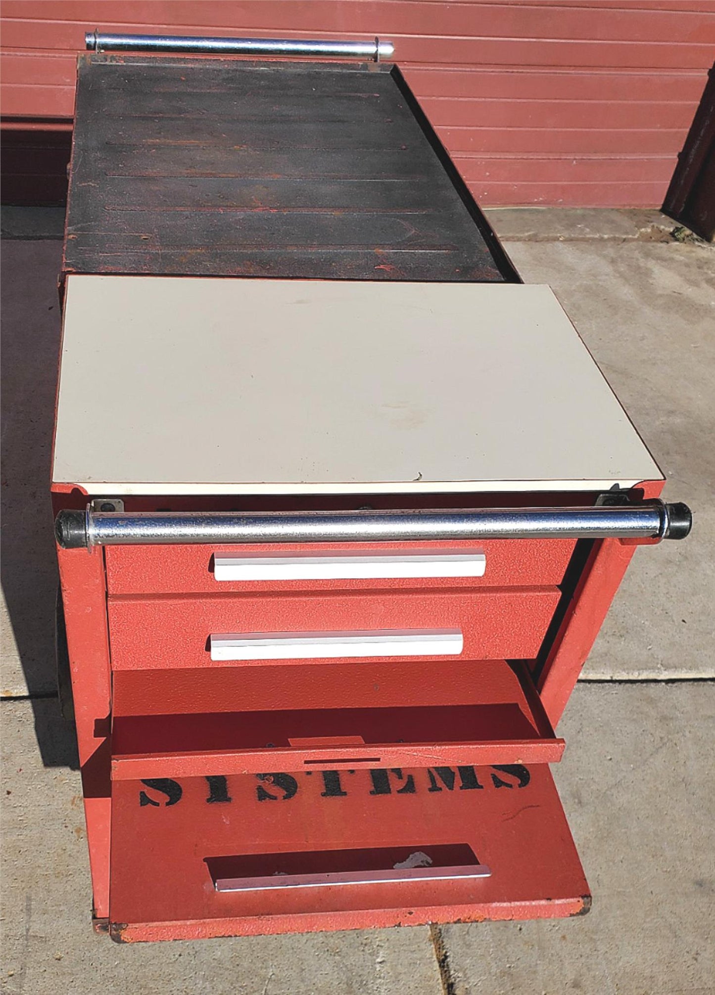 KENNEDY VERSA TOOL CART 20"Widex48"Long 7DRAWERS PLUS EXTRA BOX & SPACE FREESHIP