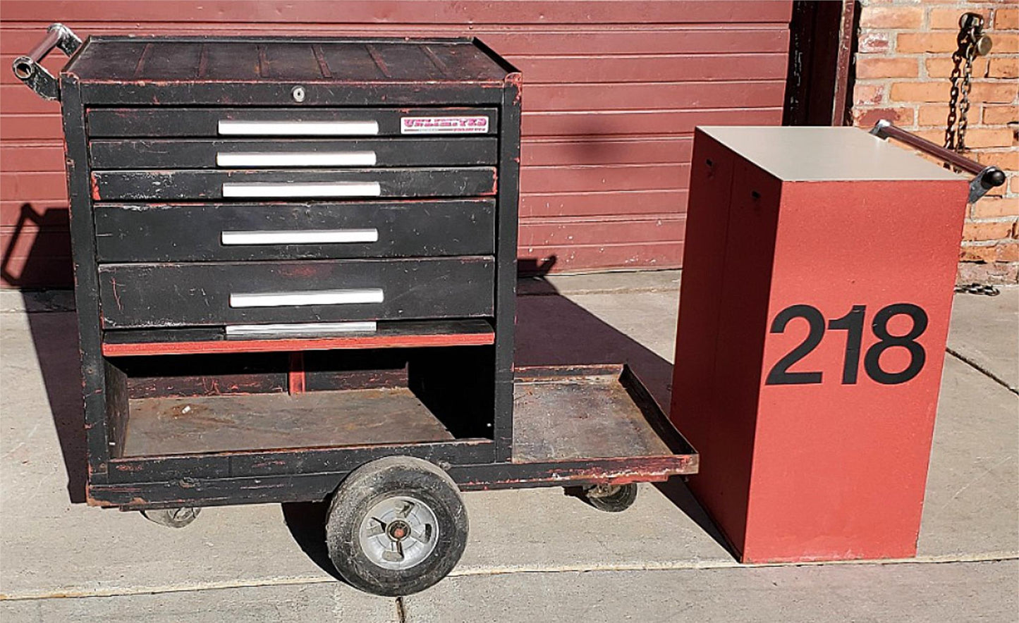 KENNEDY VERSA TOOL CART 20"Widex48"Long 7DRAWERS PLUS EXTRA BOX & SPACE FREESHIP