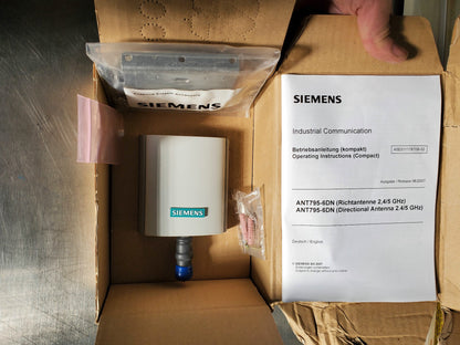 SIEMENS SIMATIC NET INDUSTRIAL IWLAN ANTENNA ANT795-6DN 5.0 / 2.4 GHz FREE SHIP