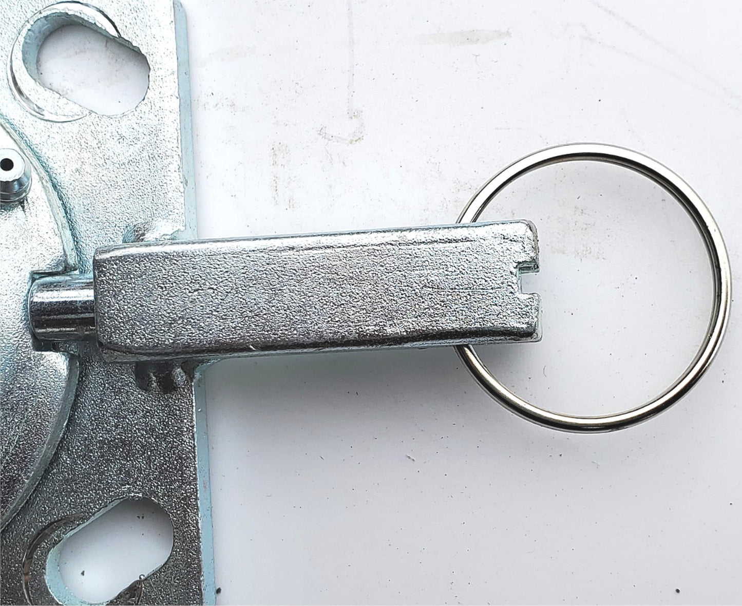 SET 4 RARE SAFETY PULL CLIP & SWIVEL LOCK BRAKE 6" POLYURETHANE HEAVYDUTY WHEELS