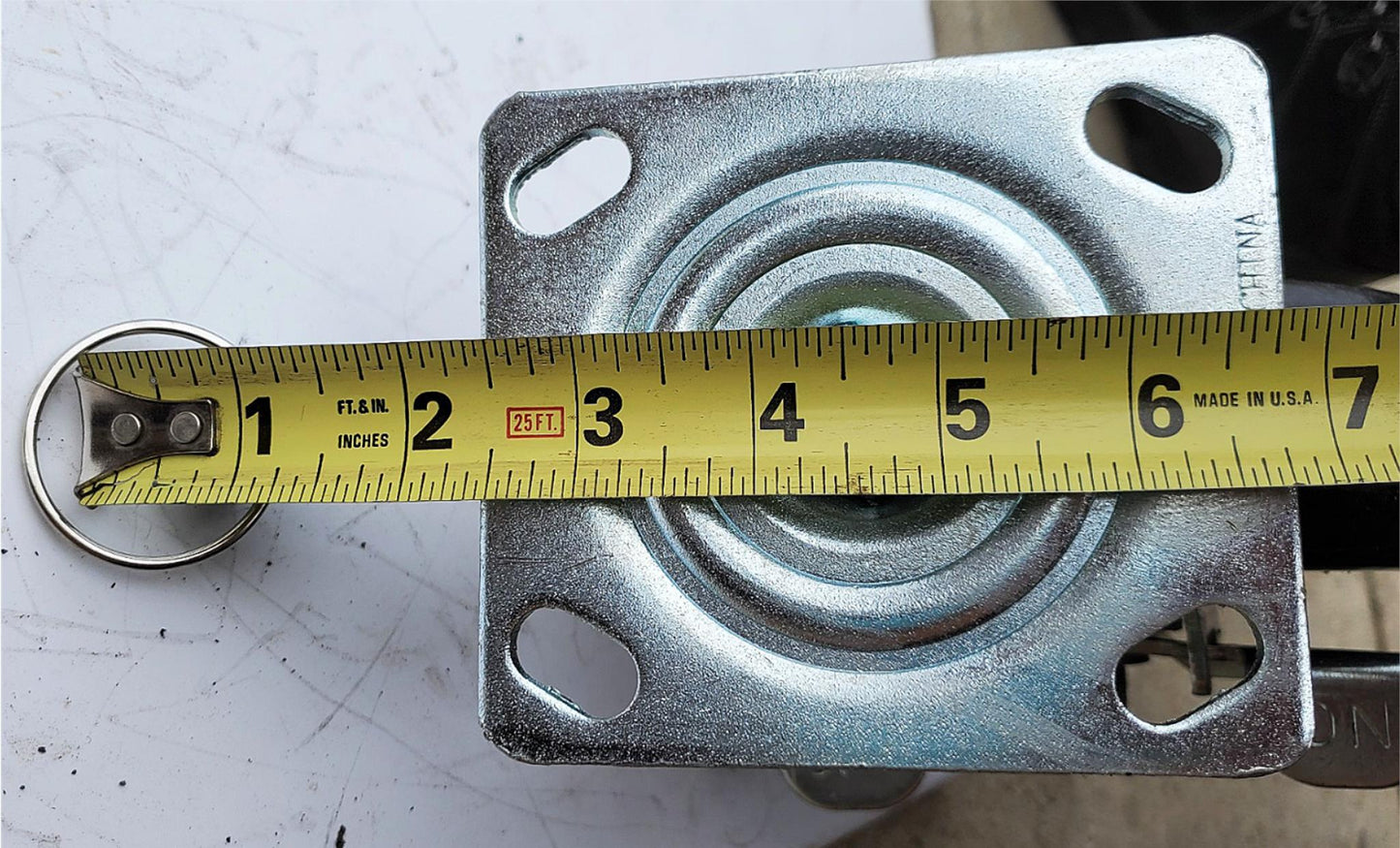 SET 4 RARE SAFETY PULL CLIP & SWIVEL LOCK BRAKE 6" POLYURETHANE HEAVYDUTY WHEELS