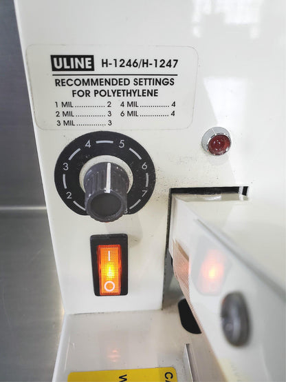 MERCIER ME-600HI EXTRA LONG HAND SEALER GUARANTEED PERFECT WATCH VIDEO FREE SHIP