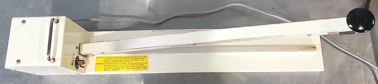 MERCIER ME-600HI EXTRA LONG HAND SEALER GUARANTEED PERFECT WATCH VIDEO FREE SHIP