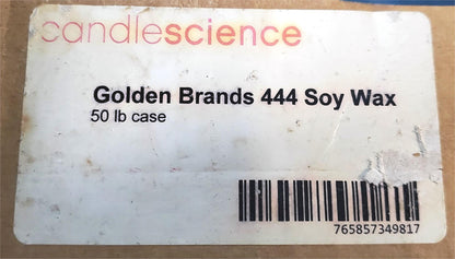 BRAND NEW 50lbs GOLDEN BRANDS GW444 SOY WAX FLAKES 5715-02-02 by AAK FREE SHIP