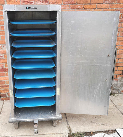 LAKESIDE HOSPITAL STAINLESS STEEL BONUS TRAYS FOOD CART 26"Wx60"Hx38"D FREE SHIP