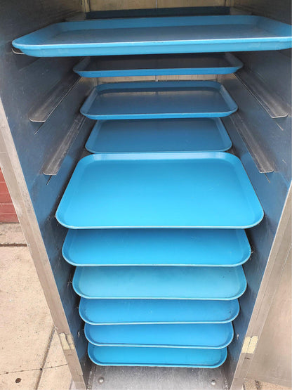 LAKESIDE HOSPITAL STAINLESS STEEL BONUS TRAYS FOOD CART 26"Wx60"Hx38"D FREE SHIP