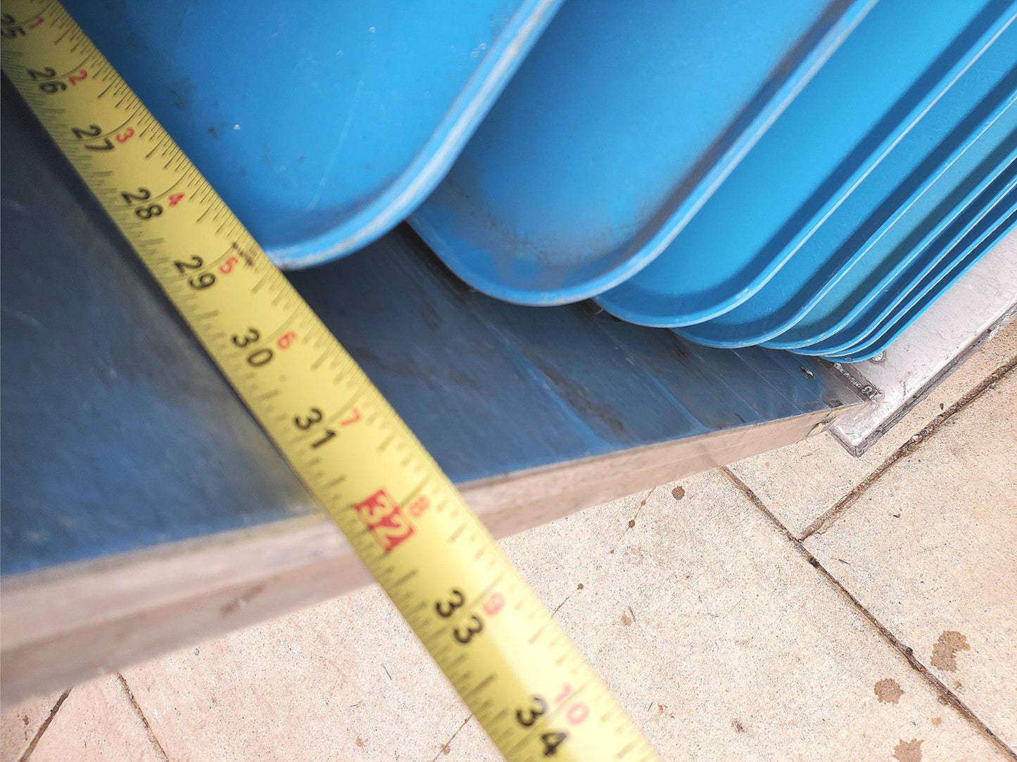 LAKESIDE HOSPITAL STAINLESS STEEL BONUS TRAYS FOOD CART 26"Wx60"Hx38"D FREE SHIP