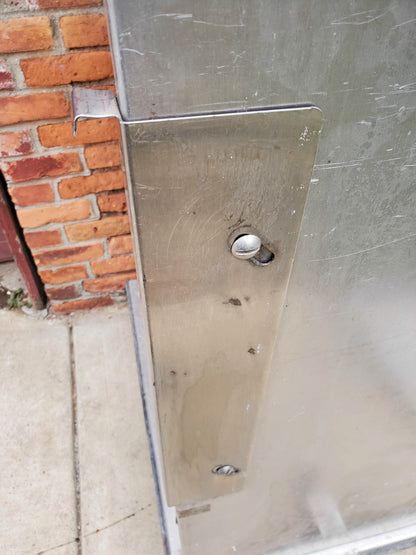 LAKESIDE HOSPITAL STAINLESS STEEL BONUS TRAYS FOOD CART 26"Wx60"Hx38"D FREE SHIP