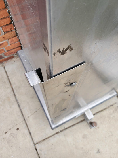 LAKESIDE HOSPITAL STAINLESS STEEL BONUS TRAYS FOOD CART 26"Wx60"Hx38"D FREE SHIP