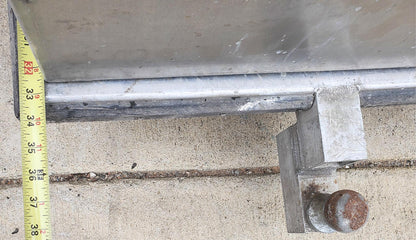 LAKESIDE HOSPITAL STAINLESS STEEL BONUS TRAYS FOOD CART 26"Wx60"Hx38"D FREE SHIP