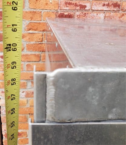 LAKESIDE HOSPITAL STAINLESS STEEL BONUS TRAYS FOOD CART 26"Wx60"Hx38"D FREE SHIP