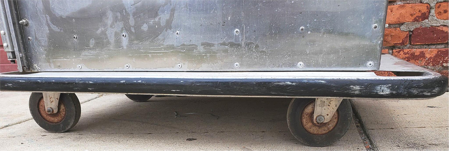 HOSPITAL STAINLESS STEEL 10 TRAY FOOD CART 27"Wx39"Hx37"D LOCK CASTERS FREESHIP