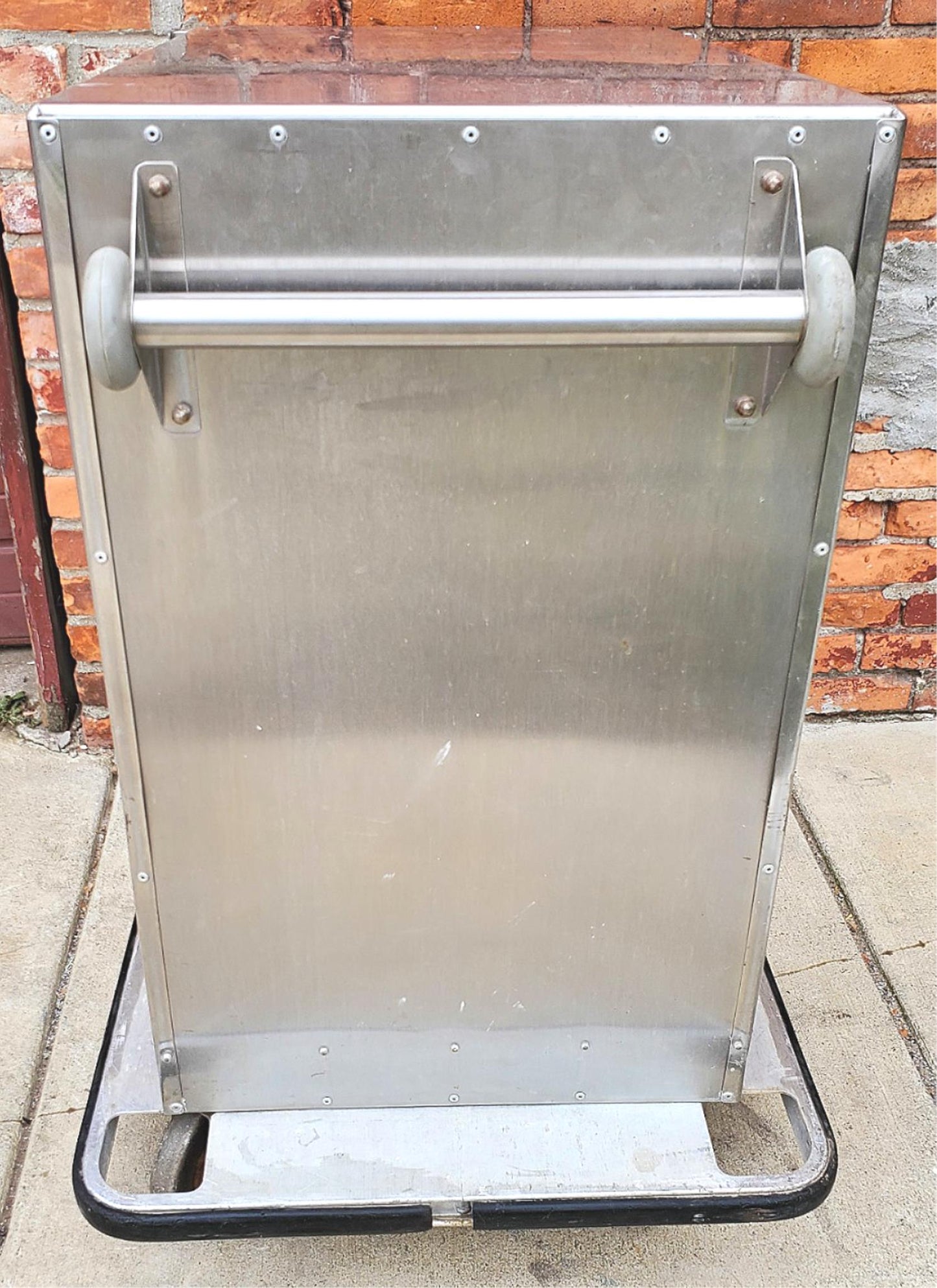 HOSPITAL STAINLESS STEEL 10 TRAY FOOD CART 27"Wx39"Hx37"D LOCK CASTERS FREESHIP