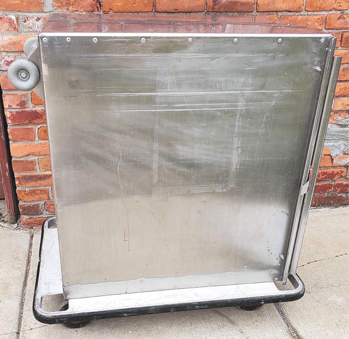 HOSPITAL STAINLESS STEEL 10 TRAY FOOD CART 27"Wx39"Hx37"D LOCK CASTERS FREESHIP