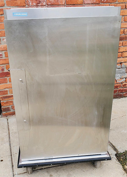 BURLODGE HOSPITAL STAINLESS STEEL 18 TRAY FOOD CART 28"Wx50"Hx30"D FREESHIP