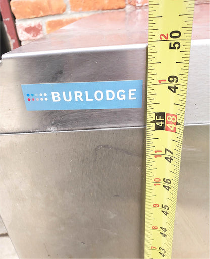 BURLODGE HOSPITAL STAINLESS STEEL 18 TRAY FOOD CART 28"Wx50"Hx30"D FREESHIP