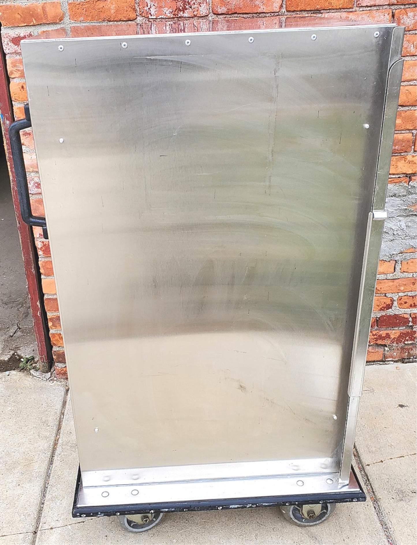 BURLODGE HOSPITAL STAINLESS STEEL 18 TRAY FOOD CART 28"Wx50"Hx30"D FREESHIP