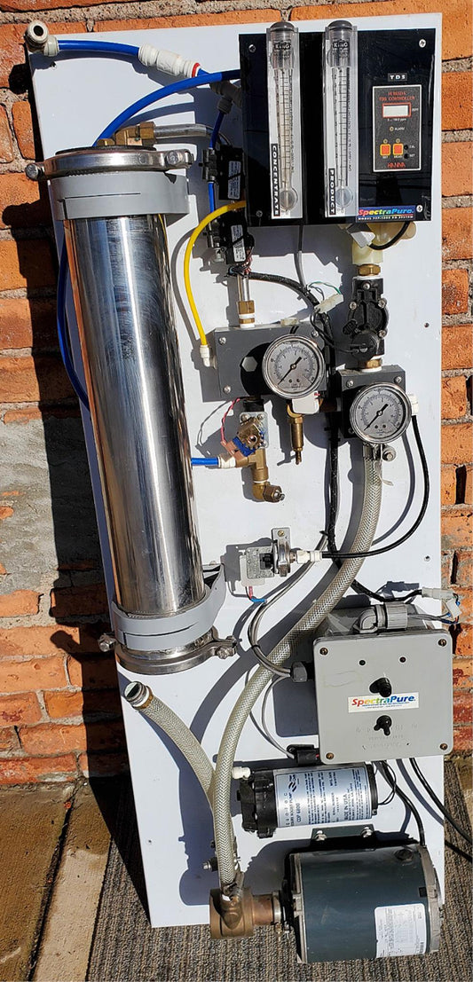 SPECTRAPURE PlugN-Play WATER FILTERSYSTEM REVERSE OSMOSIS LAB MARIJUANA FREESHIP