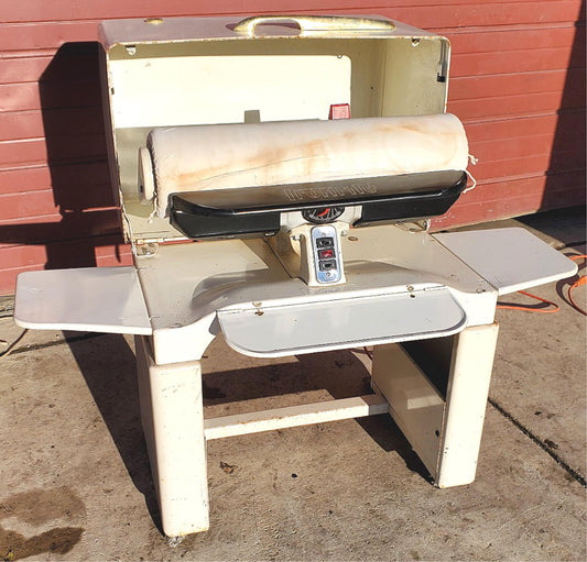 VINTAGE THE IRONRITE MODEL 85 MANGLE IRONER WORKING HEATS WATCH VIDEO FREE SHIP