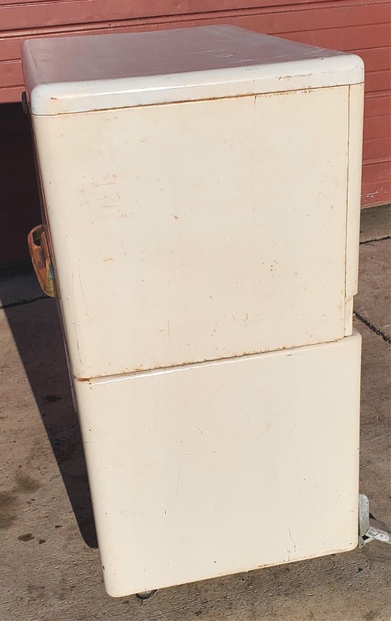 VINTAGE THE IRONRITE MODEL 85 MANGLE IRONER WORKING HEATS WATCH VIDEO FREE SHIP