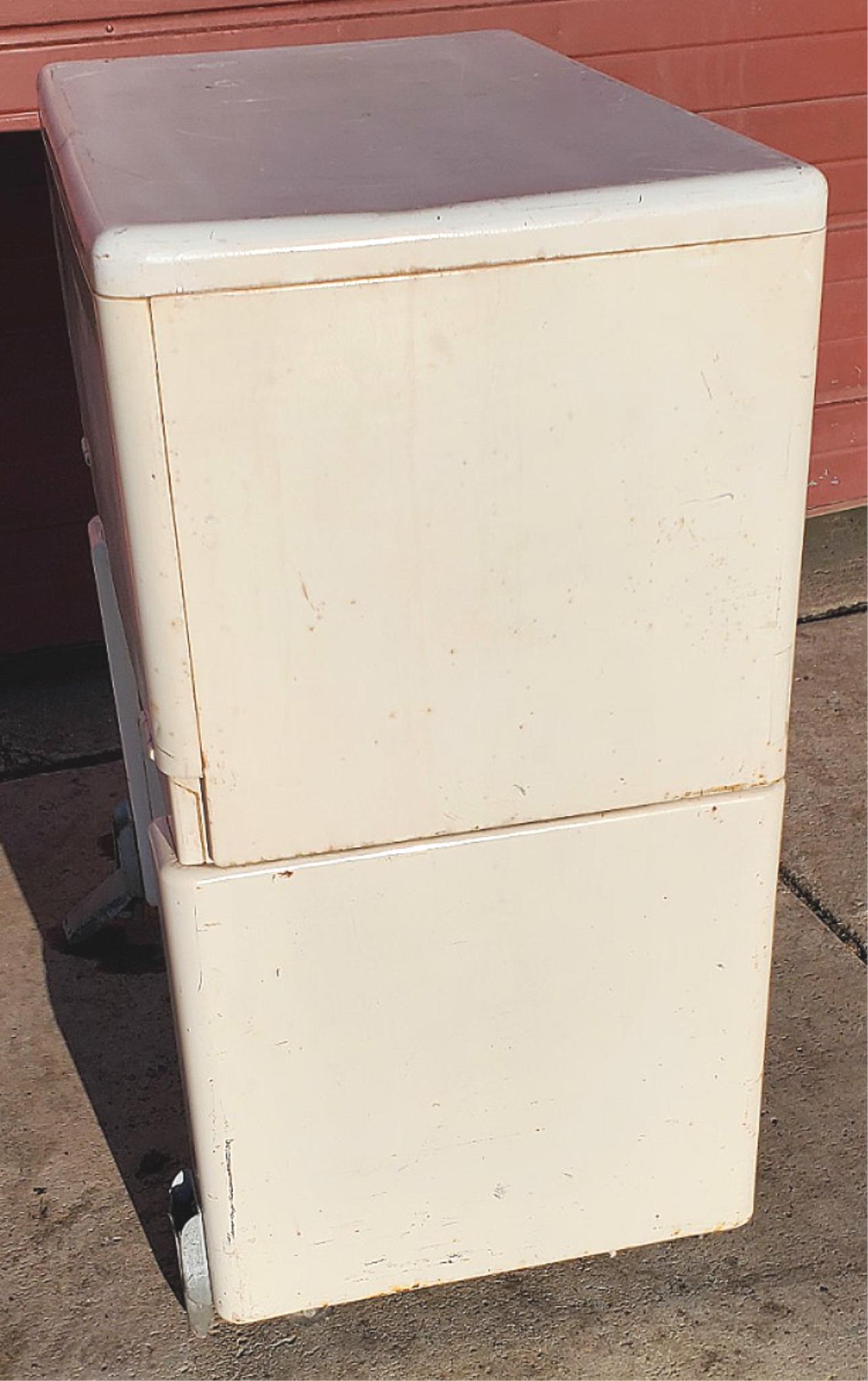 VINTAGE THE IRONRITE MODEL 85 MANGLE IRONER WORKING HEATS WATCH VIDEO FREE SHIP