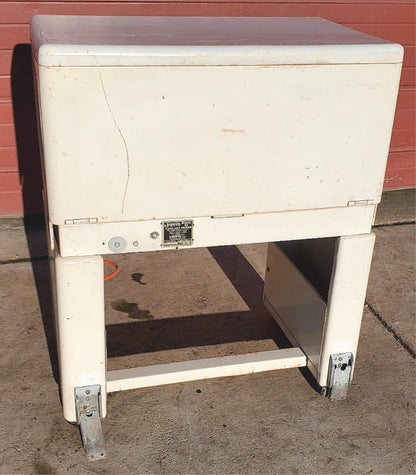 VINTAGE THE IRONRITE MODEL 85 MANGLE IRONER WORKING HEATS WATCH VIDEO FREE SHIP