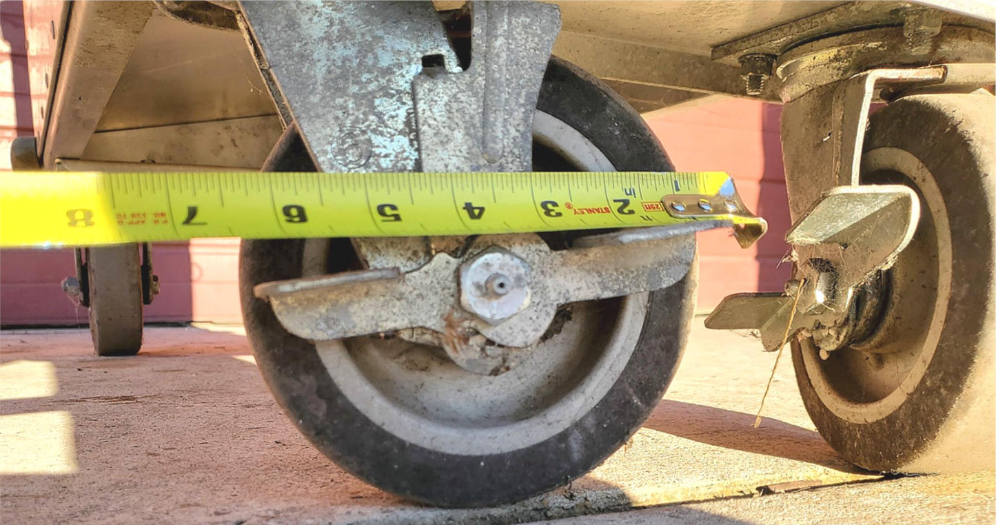 RARE 1952 ROL-AWAY VINTAGE ONE SIDED SLOPED LIBRARY CART LOCKCASTER FREE SHIPING