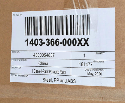 UNIQUE COOL RED BULL 4 PACK PARASITE RACK METAL DRINK SHELF DISPLAY FREE SHIPPIN