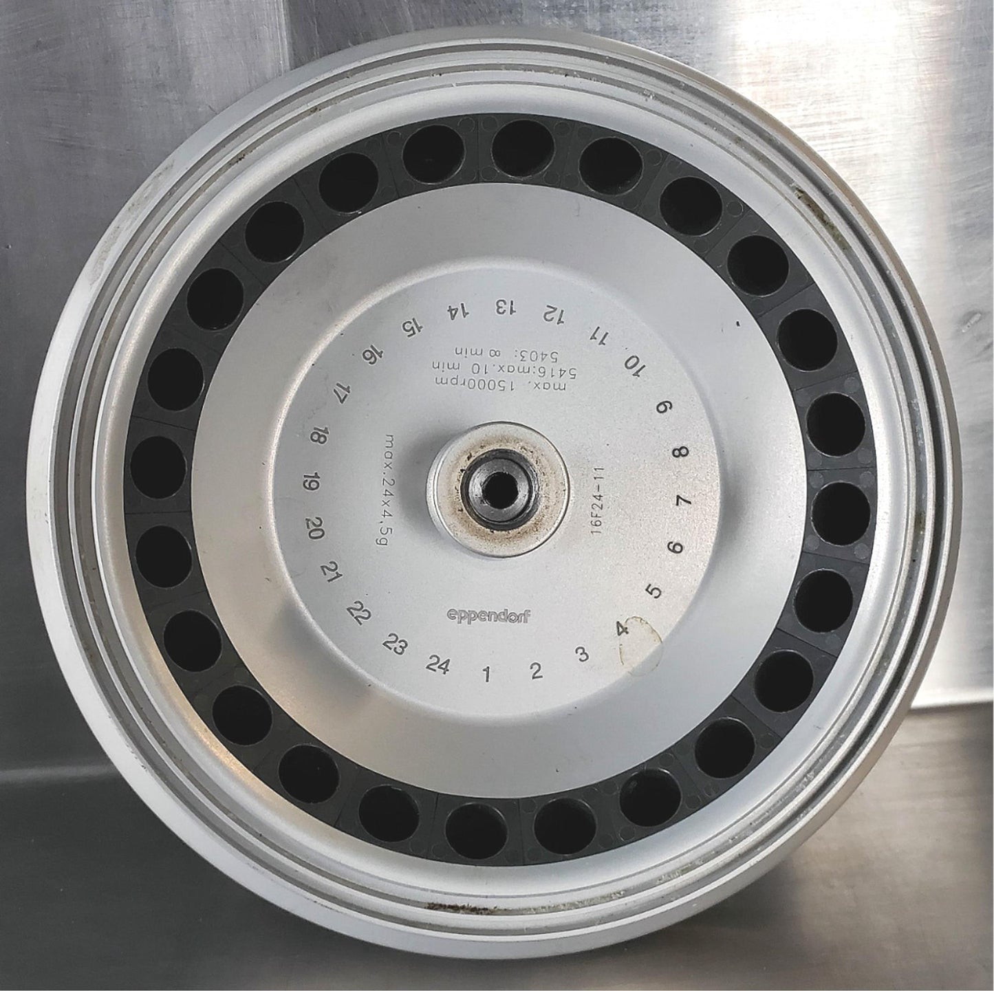 24x4,5g ROTOR 16F24-11 for 5416 5403 5417c EPPENDORF CENTRIFUGE PERFECT FREESHIP