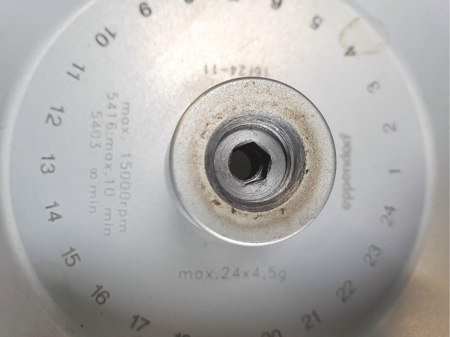 24x4,5g ROTOR 16F24-11 for 5416 5403 5417c EPPENDORF CENTRIFUGE PERFECT FREESHIP