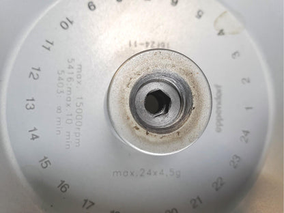 24x4,5g ROTOR 16F24-11 for 5416 5403 5417c EPPENDORF CENTRIFUGE PERFECT FREESHIP