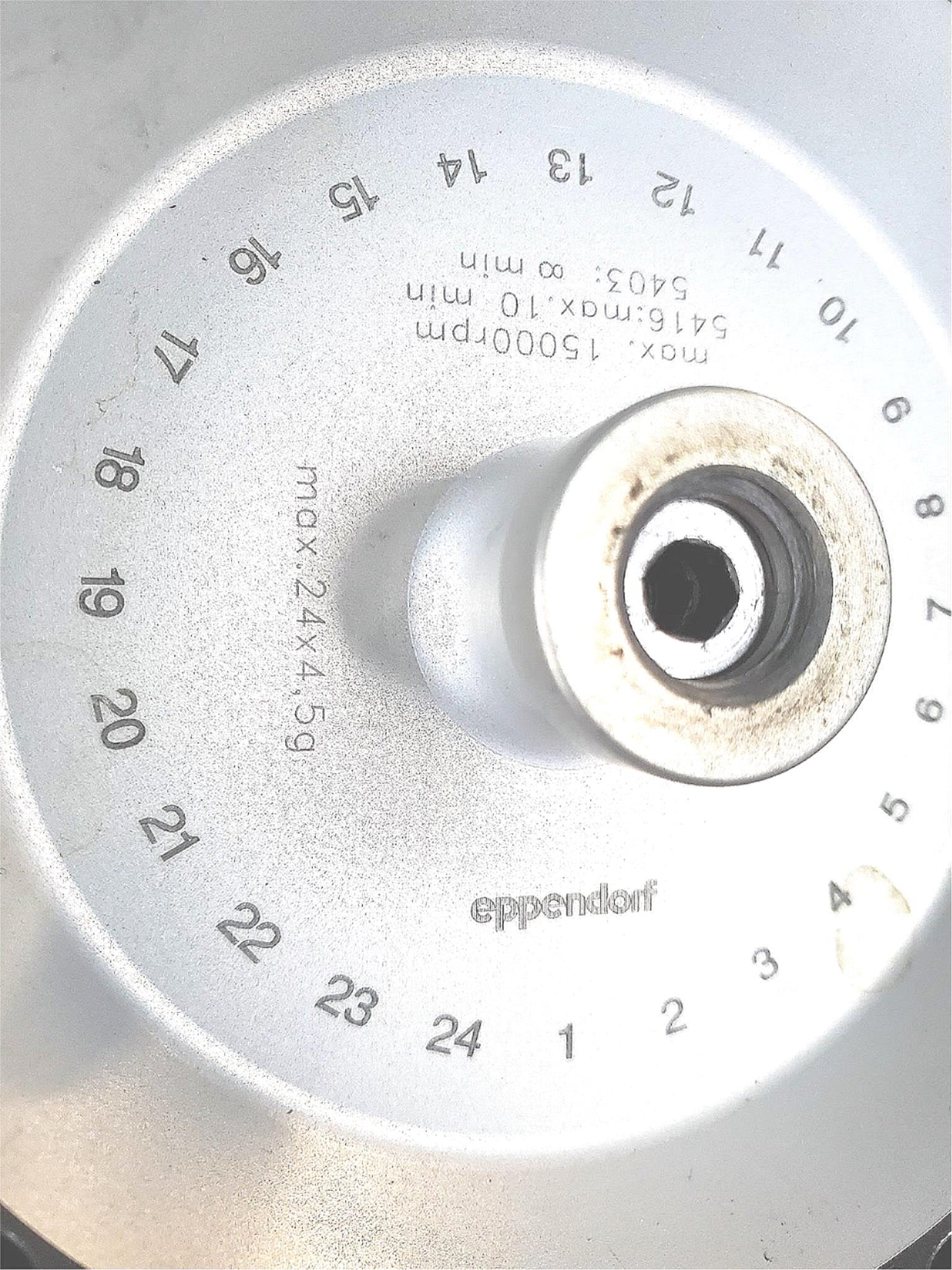 24x4,5g ROTOR 16F24-11 for 5416 5403 5417c EPPENDORF CENTRIFUGE PERFECT FREESHIP